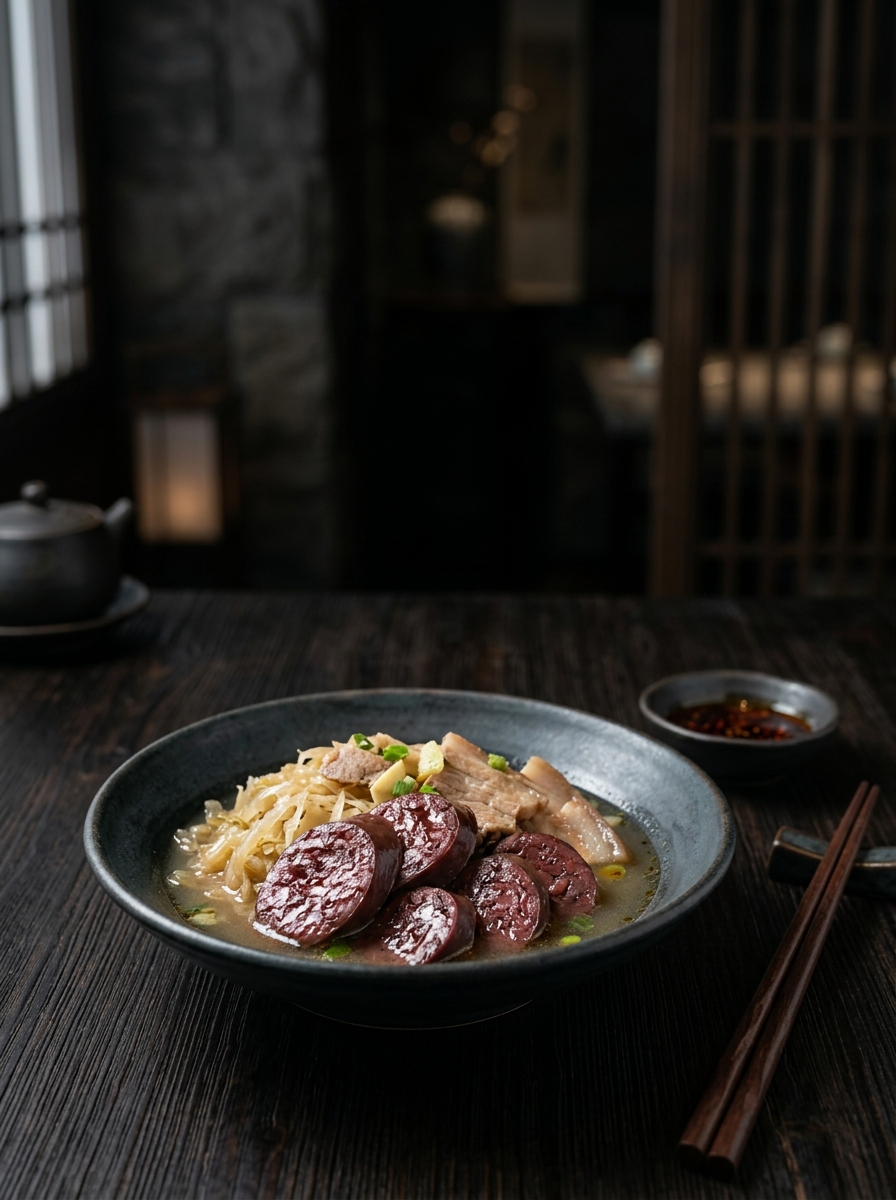 Original ClouChef poster: Northeastern Blood Sausage