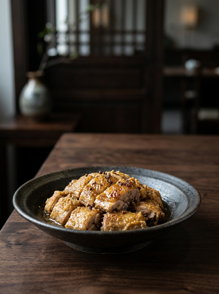 Original ClouChef poster: Huizhou Steamed Chicken