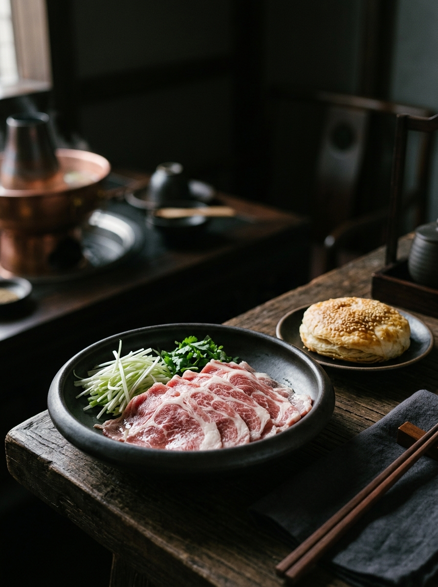 Original ClouChef poster: Beijing Instant-Boiled Lamb