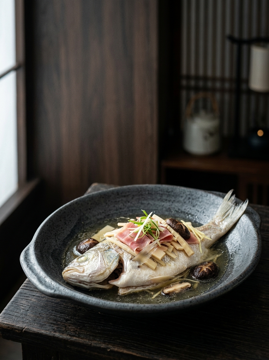 Original ClouChef poster: Clear-Stewed Whitefish