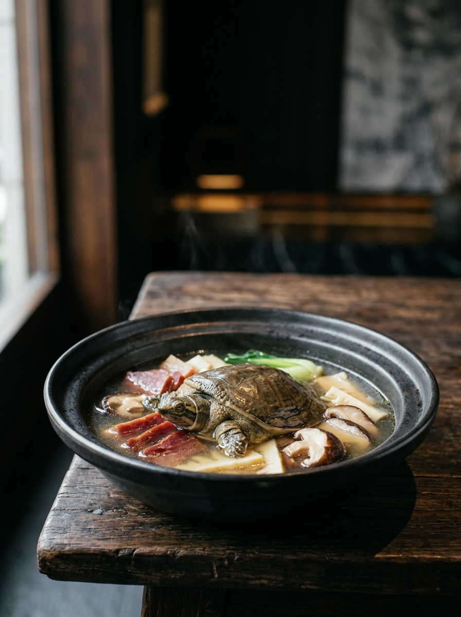 Original ClouChef poster: Ham-Braised Softshell Turtle