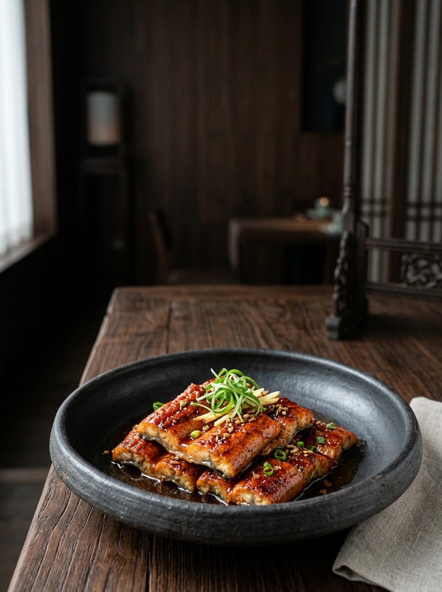 Original ClouChef poster: Fujian-Style Grilled Eel