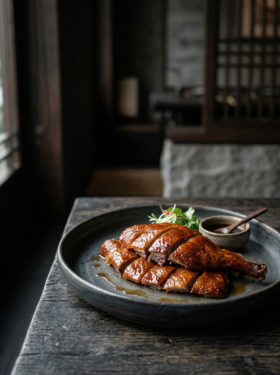 Original ClouChef poster: Cantonese Roast Goose
