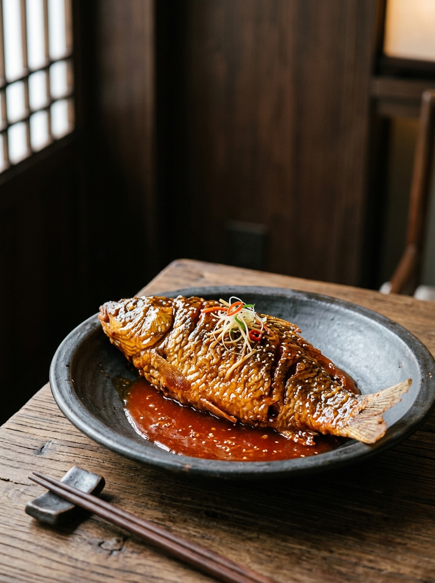 Original ClouChef poster: Henan Sweet-and-Sour Carp