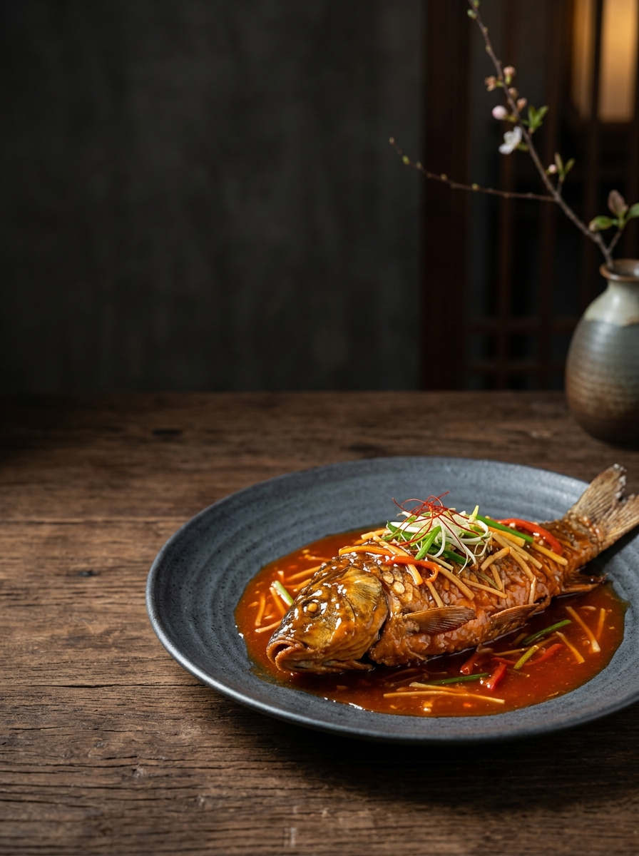 Original ClouChef poster: Sweet-and-Sour Carp
