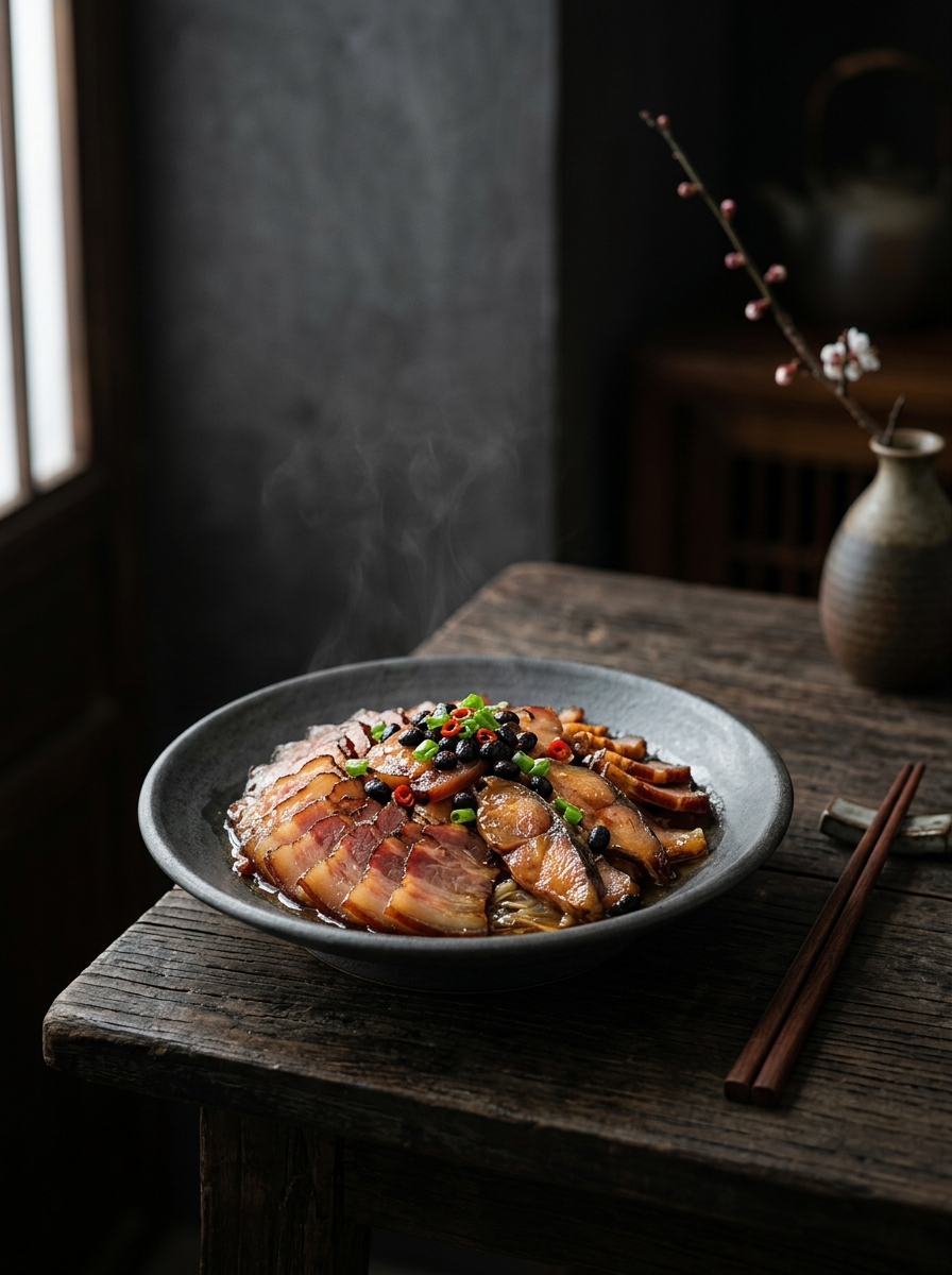 Original ClouChef poster: Steamed Hunan Cured Meats