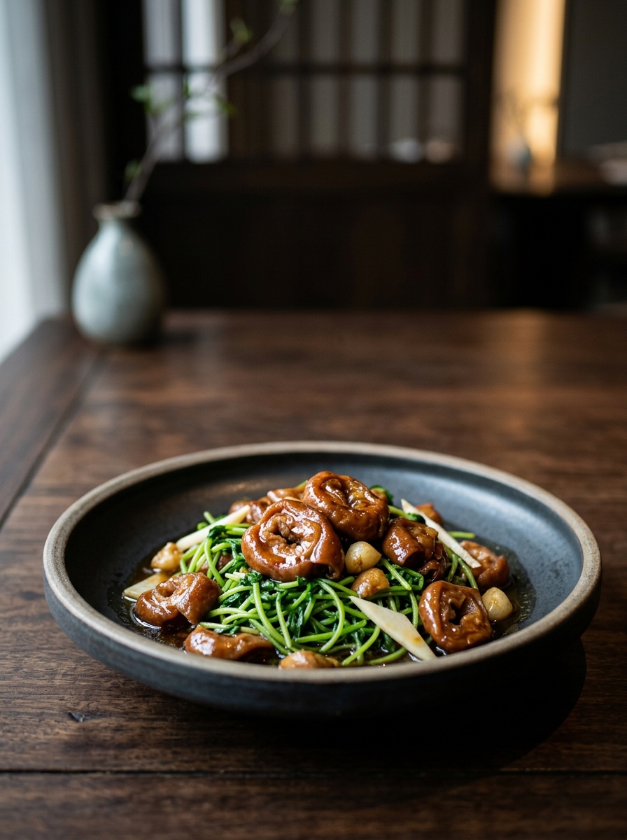 Original ClouChef poster: Braised Pork Intestine and Eel