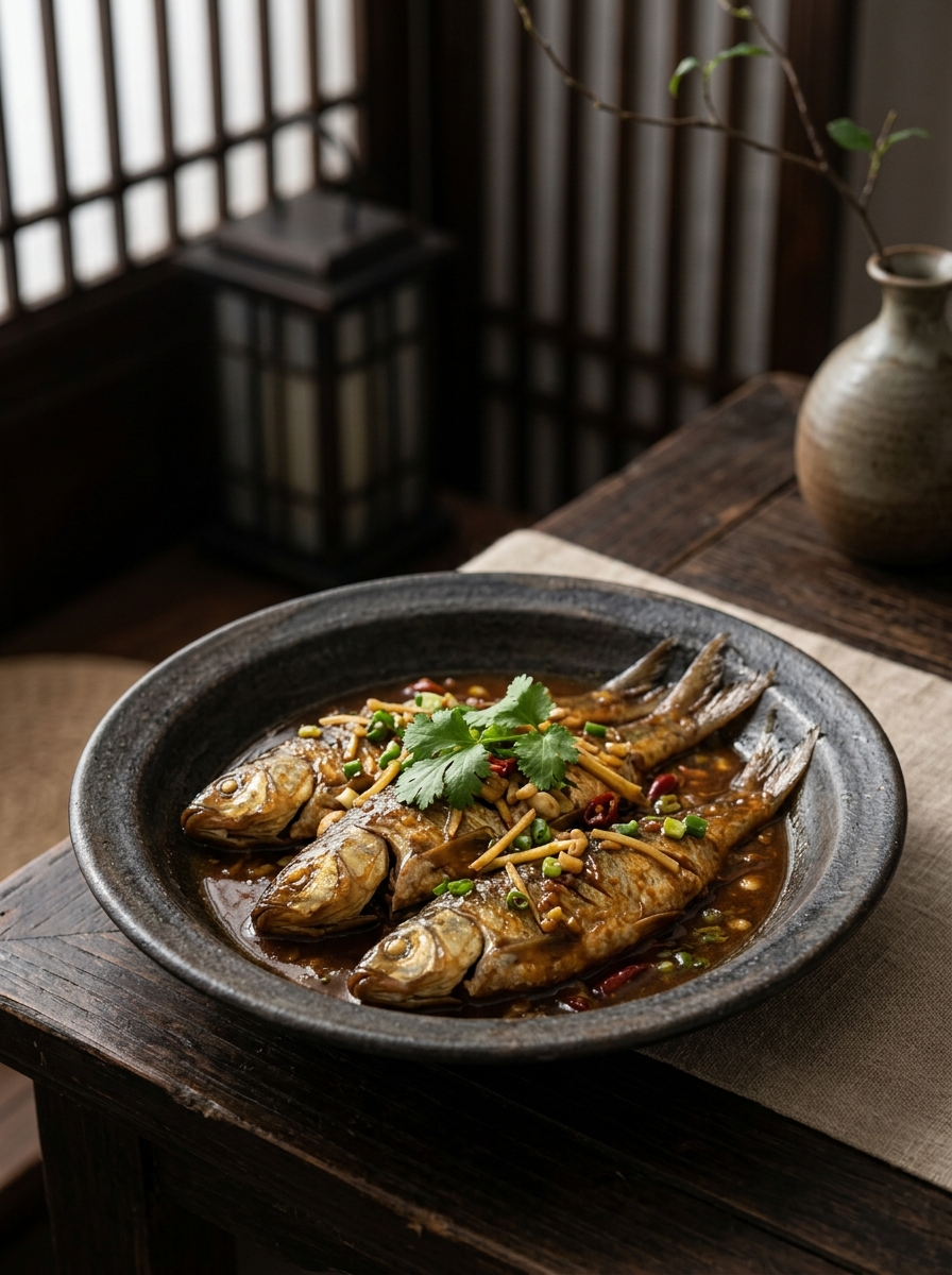 Original ClouChef poster: Northeastern Sauce-Braised Catfish