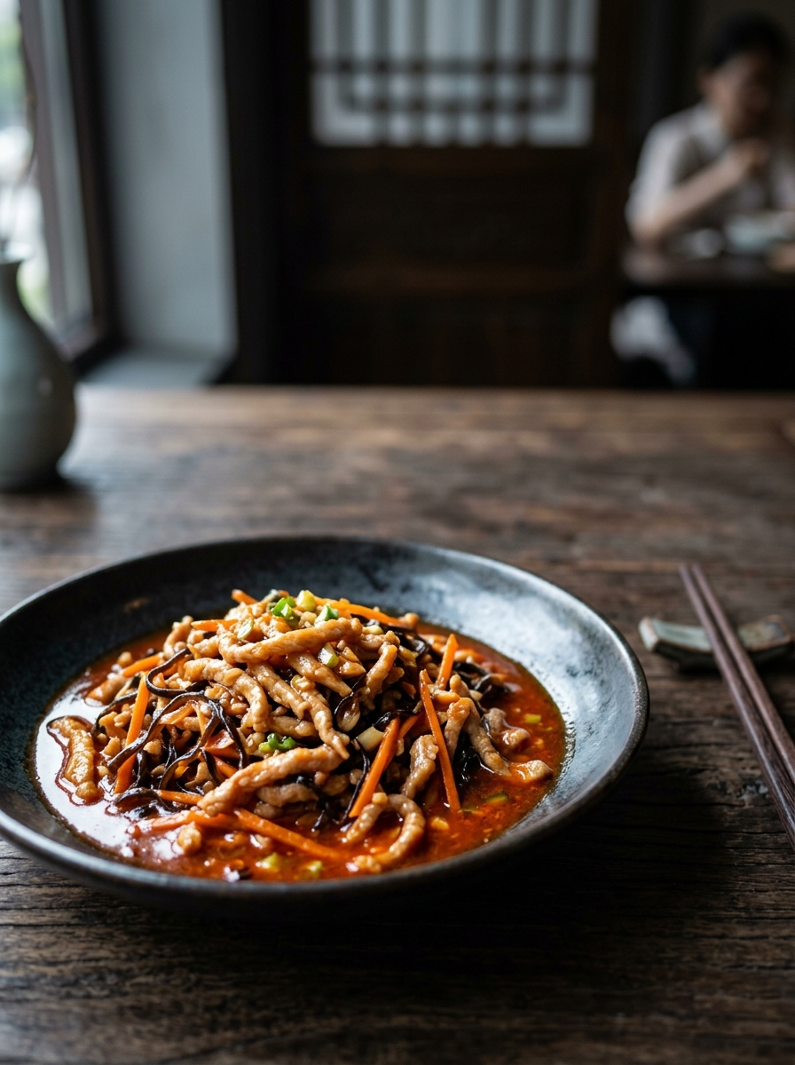 Original ClouChef poster: Yuxiang Shredded Pork