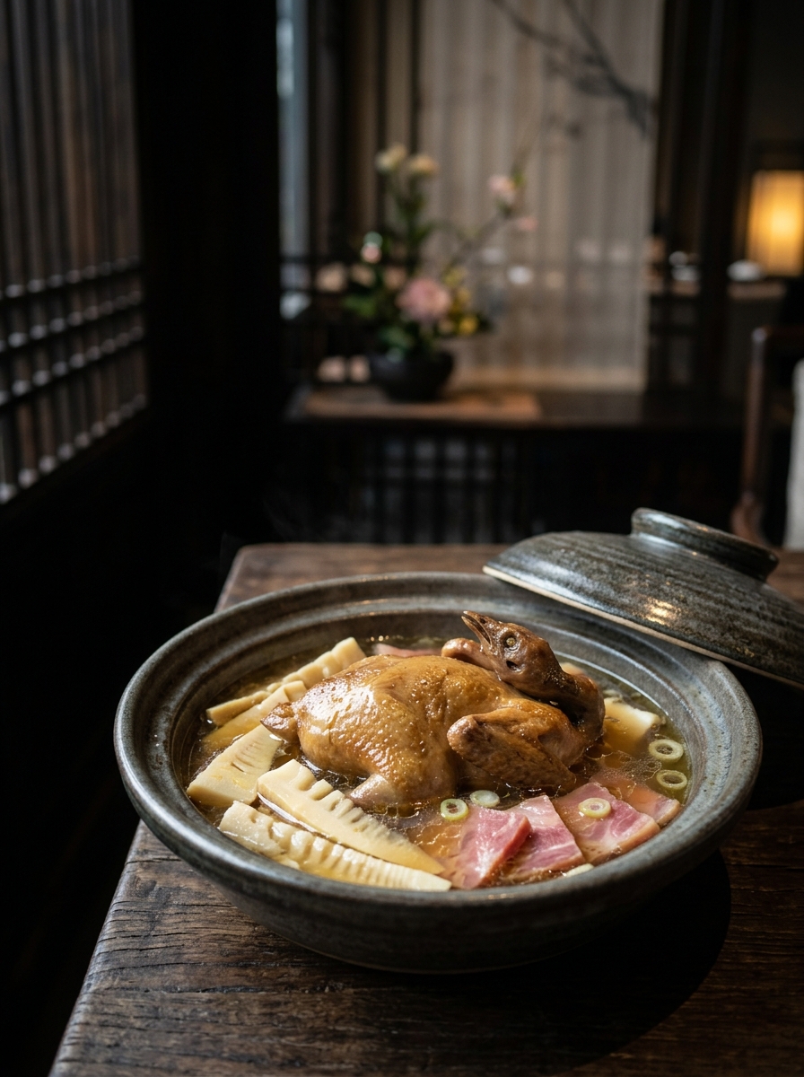 Original ClouChef poster: Huangshan Braised Squab