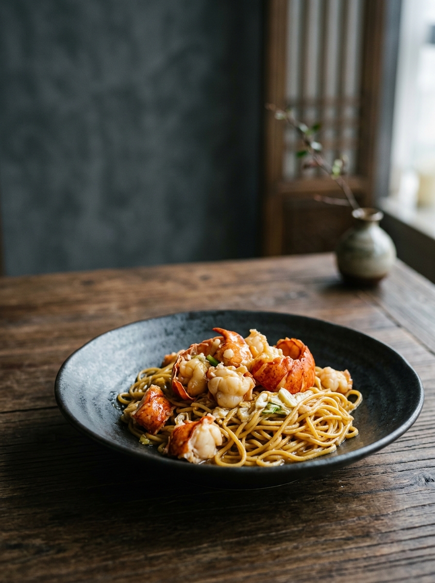 Original ClouChef poster: Lobster Yi Noodles